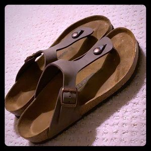 Birkenstock 41 Gizeh Brown